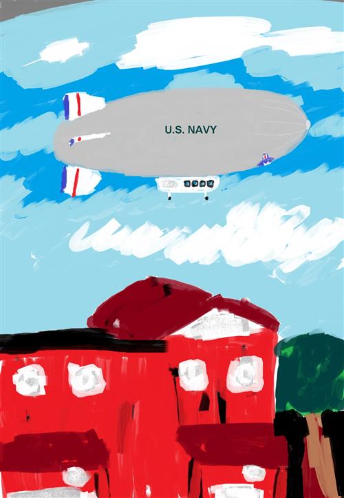 US Navy Mapping Blimp